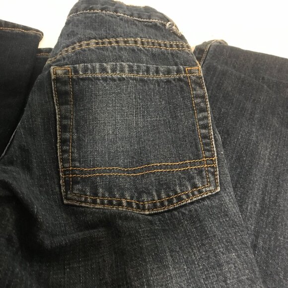 2 Pairs Old Navy Boys Jeans Size 8 Flex Bootcut & Skinny Dark Wash - Picture 3 of 10